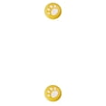 thumbnail image 1 of Inteprter Grips Caps Cómodo y útil Forma de pata de gato Thumbstick Cover Controller Accesorio para doméstico blanco sobre amarillo blanco sobre amarillo 2Conjunto, 1 of 6