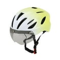 thumbnail image 4 of Casco de bicicleta Corcha ajustable Casco de ciclismo para en bicicleta deportiva al aire libre. Amarillo, 4 of 8