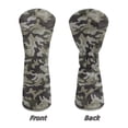 thumbnail image 5 of Uorisanigo Golf Club Head Covers for Driver, Fairway Hybrid Woods - 3 Pack Camouflage Print Golf Club Covers Set - Premium PU Headcover Fit Most Clubs, Accessories for Men Women, 5 of 7
