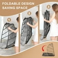 thumbnail image 5 of RADIATA Foldable Hanging Egg Chair Without Stand, Light Gray Wicker Rattan Swing Hammock Chair with Cushion and Pillow, Indoor Outdoor Egg Chair for Bedroom Patio Garden, 350 lbs Capacity, 5 of 9
