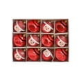 thumbnail image 2 of Xuniizn Christmas Ornaments Set - 12Pcs Christmas Ball Ornaments Tree Decorations,2.36 Inch Christmas Bulbs Ornaments For Christmas Tree Ornaments Tree Skirt Home Party Holiday Decor, Red, 2 of 8