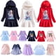 thumbnail image 2 of Primavera otoño vestidos infantiles para niñas trajes de Navidad dibujos animados Frozen Elsa Puff manga princesa vestido fiesta de cumpleaños vestido de graduación 3T (Tag110) Gao Jinjia LED, 2 of 2