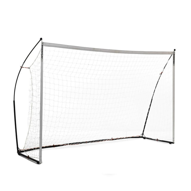 QUICKPLAY Kickster Elite Portable Soccer Goal with Integrated Weighted Base for Indoor & Outdoor Soccer [Single Goal]