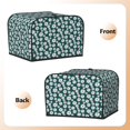 thumbnail image 3 of Daiia Daisies Flowers Pattern 4 slice Toaster Cover, Toaster Appliance Dust-proof Cover For Kitchen Small Appliance Dust Cover and Fingerprint Protection, 3 of 7