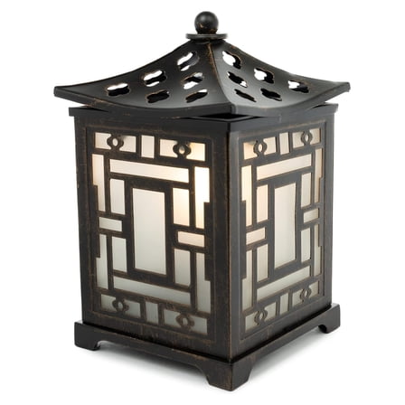 Drevy Lantern Collection, Scented Wax Cube Melter, Electric Fragrance and Oil Burner Wickless Candle Air Freshener, Indoor Home Decor House Decoration Year Round - Chinese Lantern