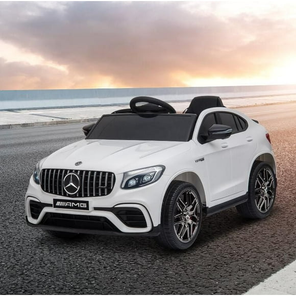Aosom Officially Licensed Kids Ride-On Car 12V Electric Ride On Car Perfect Toy Gift with Remote Control Suspension Wheel White