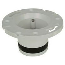 Pvc Plastic Compression Closet Flange, 4 In.