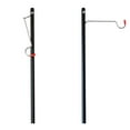 SUNHUFA Outdoor Lantern Post Pole Universal Lamp Stand Hook Hanging