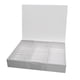 thumbnail image 4 of Caja de almacenamiento de puntas de uñas postizas, 30 celdas, suministros portátiles para salón de uñas, puntas de uñas postizas Claro, 4 of 8