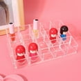 thumbnail image 4 of Nail Polish Rack, Nail Polish Storage Nail Polish Set Organizer, Nail Polish Holder Organizer 15 Grids Durable Bathroom Dressing Room For Daily Use Wardrobe, 4 of 8