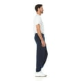 thumbnail image 3 of Yacht & Smith 3 Pack of Mens Jogger Bulk Sweatpants, Navy Blue, Comfy Lounge Joggers for Men Size (X-Large), 3 of 7