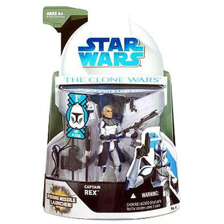 Star Wars Clone Wars 2008 Captain Rex Action Figure [First Day of Issue]