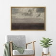 thumbnail image 3 of PixonSign Framed Canvas Print Wall Art Pastel Storm Cloud Landscape Nature Wilderness Illustrations Fine Art Decorative Farmhouse/Country Relax/Calm/Cozy Multicolor Zen for Bedroom - 24"x36" Natural, 3 of 5