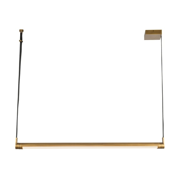 Kuzco Lighting Lp46841 Laurence 2" Wide Linear Pendant - Brass