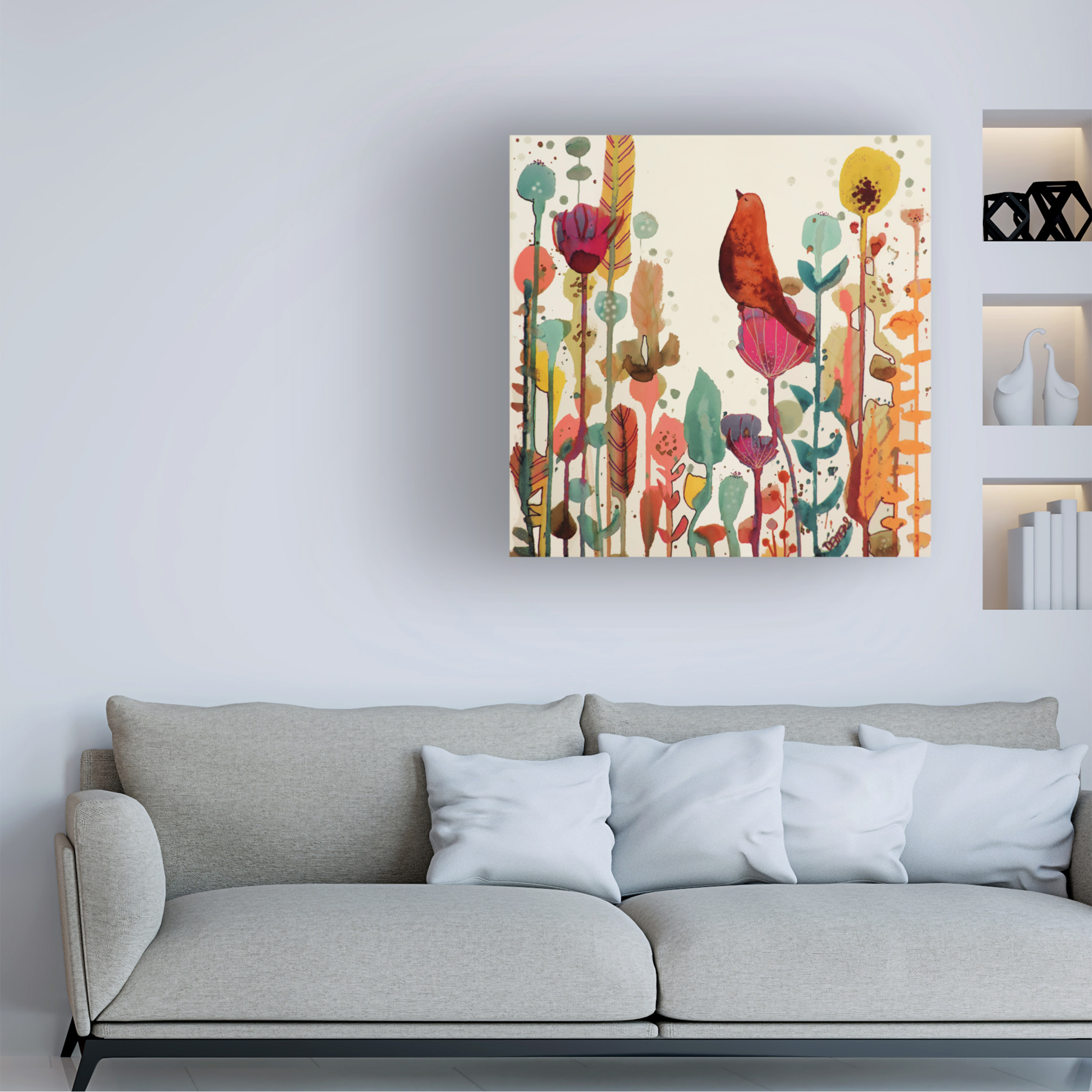 Sylvie Demers 'Encore Un Peu De Temps' Canvas Art