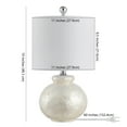 thumbnail image 3 of SAFAVIEH Ivy 20 in. Sphere Resin Table Lamp, Ivory, 3 of 3