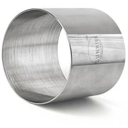 Sunrise Plating Forms Stainless Steel Ring Mold Sets (4 Count) (2.75 x 2)