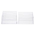 thumbnail image 1 of Shisuyan 2Pack Convenient Card Holder Acrylic White Simple Design for Business Users, 1 of 8
