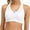 White, variant on FUTATA Womens Sports Bra Padded Seamless Racerback Workout Bras High Impact Push-Up Post Op Bras Tank Tops For Yoga Running Gym Training