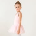 thumbnail image 6 of Stelle Sleeveless Ballet Leotard Tank Tutu Skirted Dance Dress Ballerina Outfit for Girls,Ballet Pink,4T, 6 of 7
