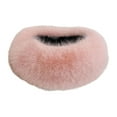 thumbnail image 2 of yuksok Plush Headband Hair Band Ski Hat for Outdoor Activities Travel Daily Wear Pink, 2 of 9