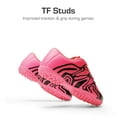 thumbnail image 3 of Dream Pairs Boys Girls Lace Up Indoor Turf Soccer Cleats Athletic Youth Futsal Football Shoes for Little Big Kid, 3 of 6