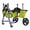 Yellow, variant on Hearth & Gear Wheelchair For Disabled Back Legs Adjustable Cat/ Brace Leg Support Cart Doggy Wheelchair For Disabled Legs Walking Mobility Light Weight Wheelchair For Senior Injured Paralyze Dog Bike