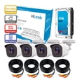 thumbnail image 1 of Kit Cctv Hilook 1080p 4 Cámaras Tipo Bala Metálicas 8 Canales Disco Duro HL28LQKITS-M-1TB, 1 of 3