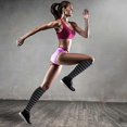 thumbnail image 4 of Compression Socks for Women & Men Knee High Circulation Support Hose for Running , Sports, 4 of 5