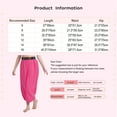 thumbnail image 5 of MSemis Pantalon de Cheerleading Premium pour Filles, Taille Élastique, Patchwork en Chiffon Métallique, Performance Jazz, Rouge 16, 5 of 5