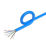 Cables Direct Online 1000ft Cat6 Ethernet Cable Bulk – 23AWG Solid CCA UTP, Unshielded, 550MHz, Pull Box, LAN Network Wire, RJ45 Compatible, Indoor Use, High-Speed Internet, Blue