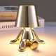 thumbnail image 1 of Bedside Touch Control Table Lamp, Golden Man Statue Led Table Lamp, Usb Rechargeable, 3-speed Dimmer, Home Living Room Office Decorative Table Lamp, 1 of 4