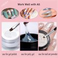 thumbnail image 4 of Pinceles para decoración de uñas, para decoración de uñas y pintura detallada facial., 4 of 5