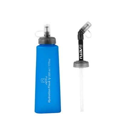 

TPU Soft Flask Collapsible Sports Water Bottle Outdoor Foldable Water Bladder Running Cycling Hiking Flexible Water Bag
