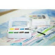 Sennelier French Artists Watercolor Mini Set, Half Pan, 8-Colors