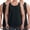 3 Pack: Black, variant on Men's Pack of 3 Cotton Muscle Tank Tops - White - Large