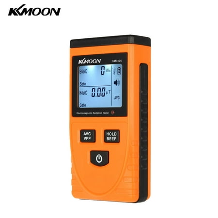 KKmoon Numérique LCD Détecteur de Rayonnement Électromagnétique Compteur  Dosimètre Testeur Compteur