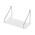 thumbnail image 2 of Estante flotante estante de pared estante de la pared estante de almacenamiento estante de almacenamiento para la sala de estar de baño decoración del Claro, 2 of 9