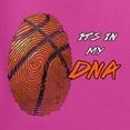 thumbnail image 3 of Wild Bobby, Basketball Fingerprint It's In My DNA, Sports, Women Graphic Long Sleeve Tee, Fuschia, Small, 3 of 5