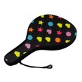 thumbnail image 4 of Bolsa de paleta de neopreno Pickleball, funda para raqueta, funda protectora, resistente al agua Estrella Corazón Redondo Zulema Funda Pala Pickleball, 4 of 8