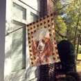 thumbnail image 2 of Carolines Treasures SC9675CHF Red Miniature Poodle Fall Leaves Flag Canvas House Size, 2 of 4