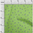thumbnail image 1 of oneOone Cotton Poplin Green Fabric Leaves & Flower Floral Fabric For Sewing Printed Craft Fabric By The Yard 42 Inch Wide, 1 of 4