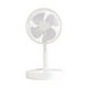 thumbnail image 4 of Ventilador de pie portátil Soledad Ventilador de mesa recargable por USB Blanco 7200mAh, 4 of 10