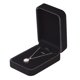 thumbnail image 5 of Estuche clásico para guardar joyas, caja de exhibición de joyas para bodas, compromisos, propuestas, cumpleaños y aniversarios (negro), 5 of 5