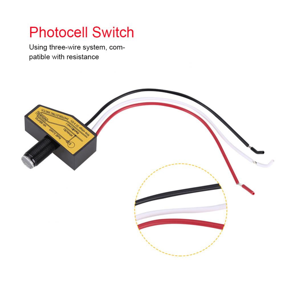 Details about   Photocell Light Switch Daylight Dusk Till Dawn Sensor Switch For Outdoor B0C1 