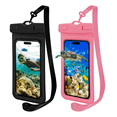 thumbnail image 1 of 2pcs Bolsa Protectora Impermeable Para Teléfono Móvil Xtellar rosa, 1 of 3