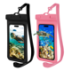thumbnail image 1 of 2pcs Bolsa Protectora Impermeable Para Teléfono Móvil Xtellar rosa, 1 of 3