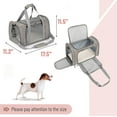 thumbnail image 2 of - Pet Carrier, Cat Carrier, Dog Carrier, Cat Bag Carrier, Cat Travel Carrier, Soft Cat Carrier, Dog Travel Carrier, Pet Travel Carrier, Dog Soft-Sided Carriers, 2 of 8