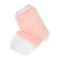 thumbnail image 4 of Pantuflas de Animales Yinane Fuzzy Paw rosa para Cosplay, 4 of 8
