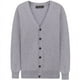 thumbnail image 3 of Suéter de punto de primavera y otoño para hombre, cárdigan fino, color sólido, chaqueta de punto de algodón con cuello en V para hombre joven, 3 of 6